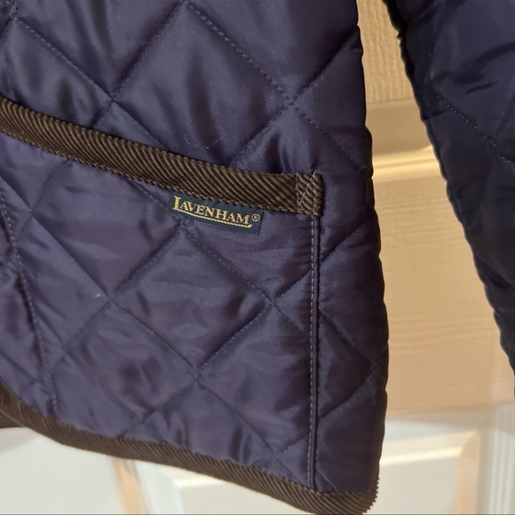 LAVENHAM -Purple/Brown Lightweight MacPhee Jacket Sz 36/Small - Picture 6 of 12